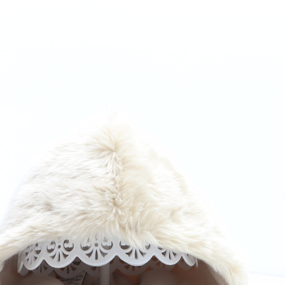 NEXT Girls Beige Acrylic Balaclava One Size