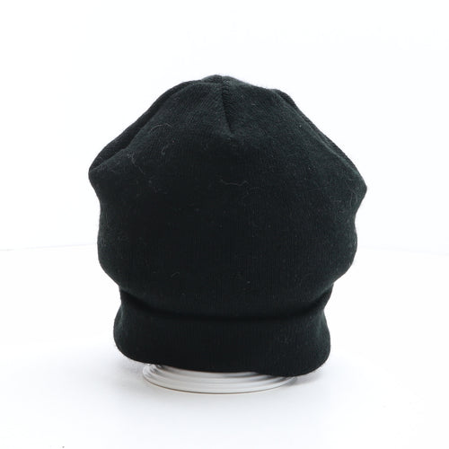 George Womens Black Acrylic Beanie One Size - Friends