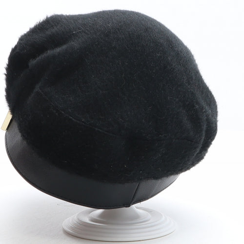 River Island Womens Black Polyester Peaked Cap One Size