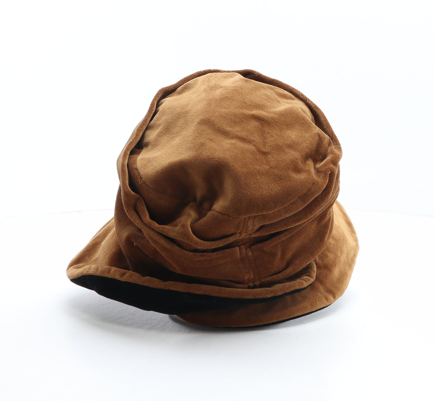 Encore Womens Brown Polyester Cloche One Size