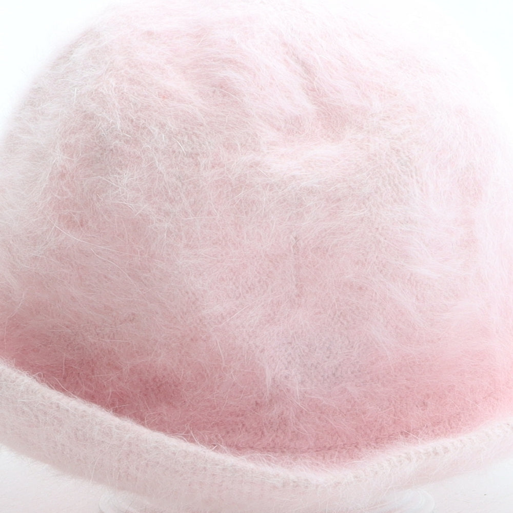 Preworn Womens Pink Angora Trilby One Size