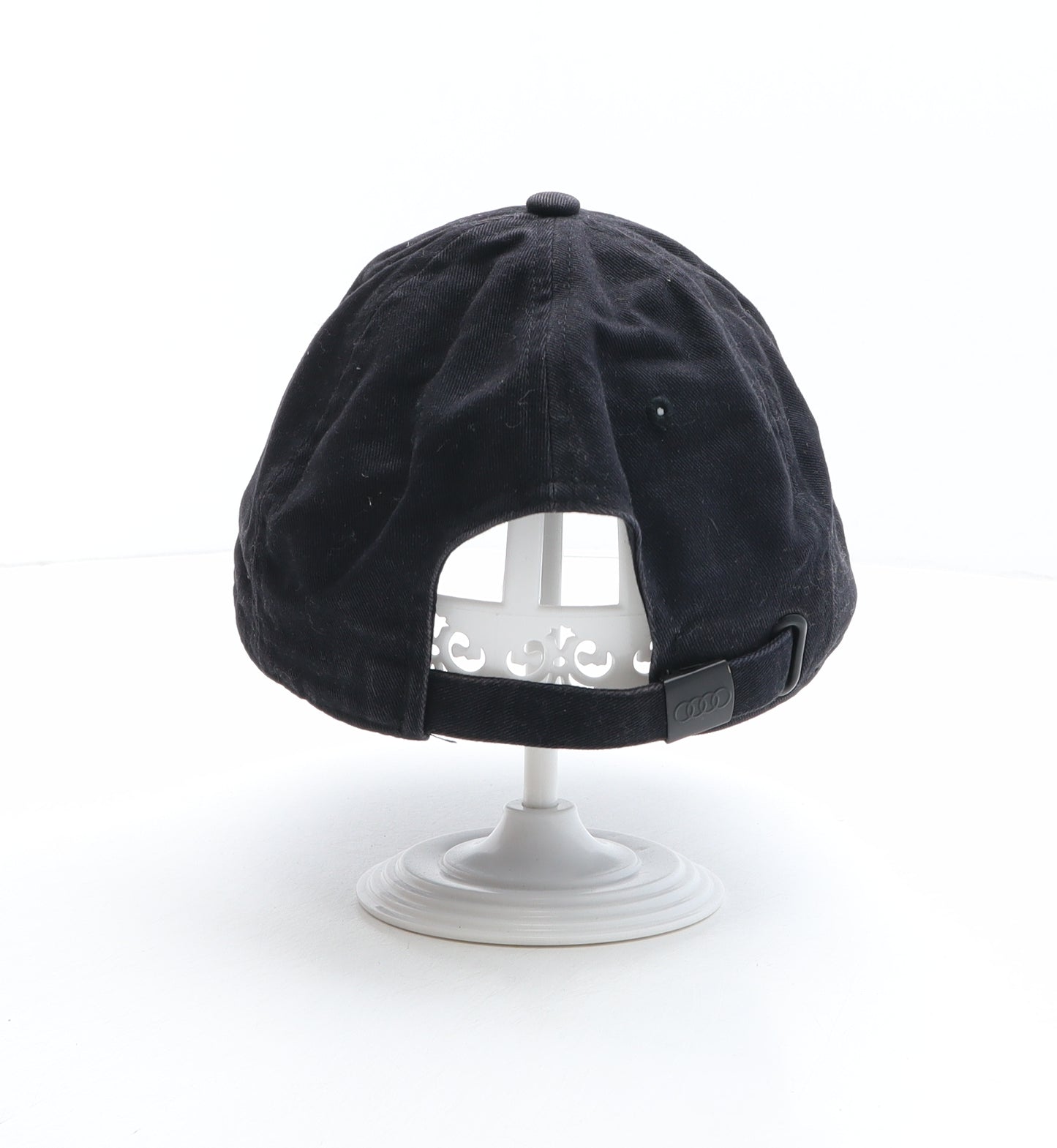 Audi Mens Black Cotton Baseball Cap One Size