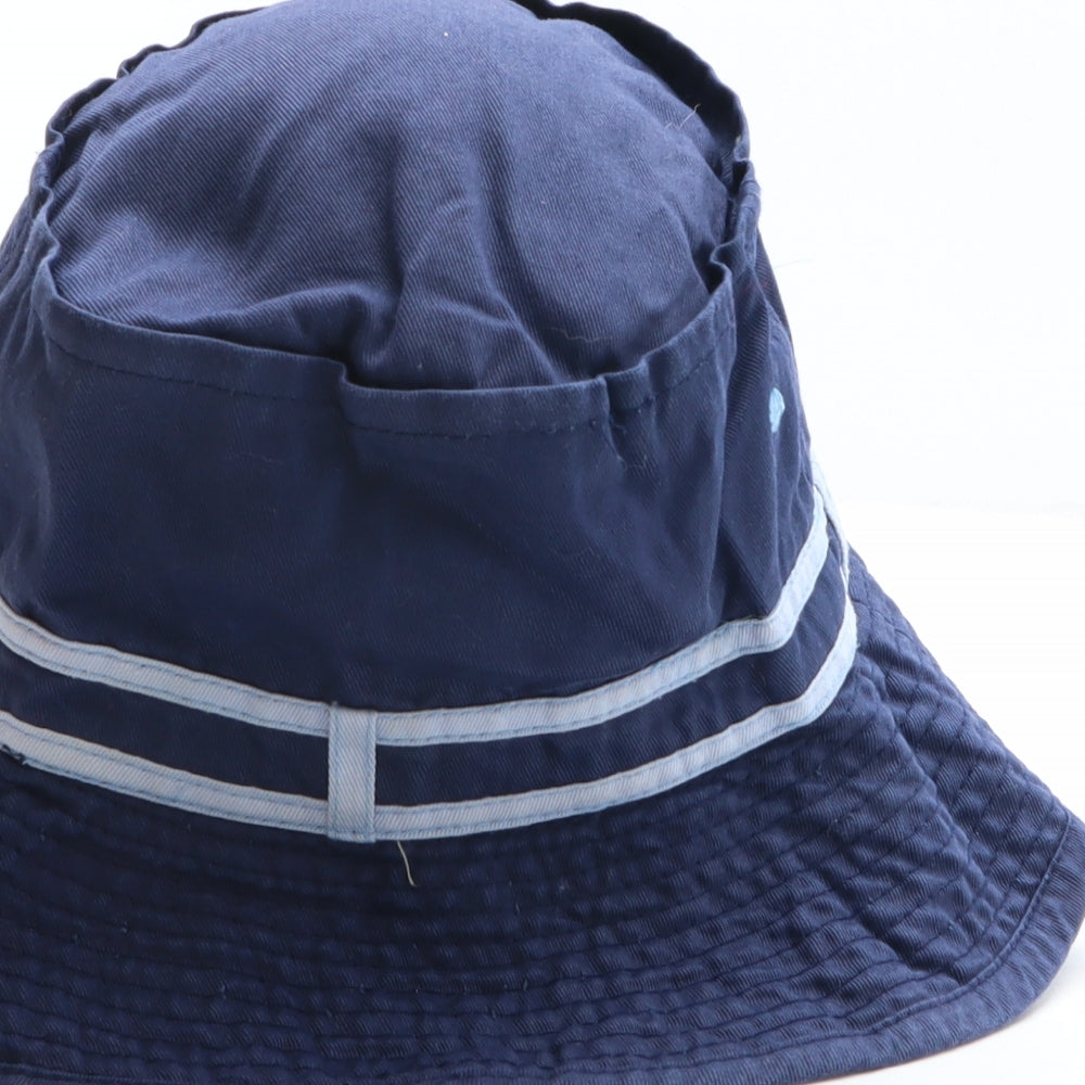 Preworn Mens Blue Cotton Bucket Hat Size 57