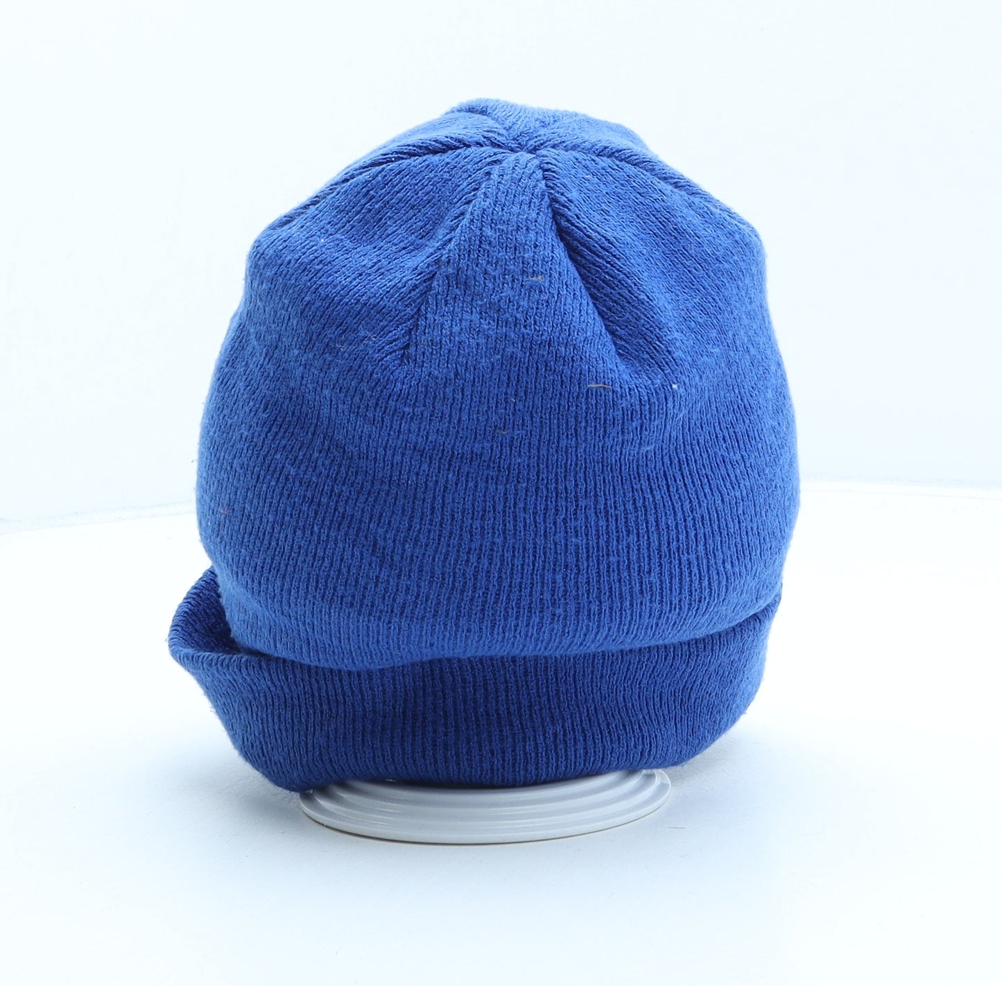 Nike Mens Blue Acrylic Beanie One Size