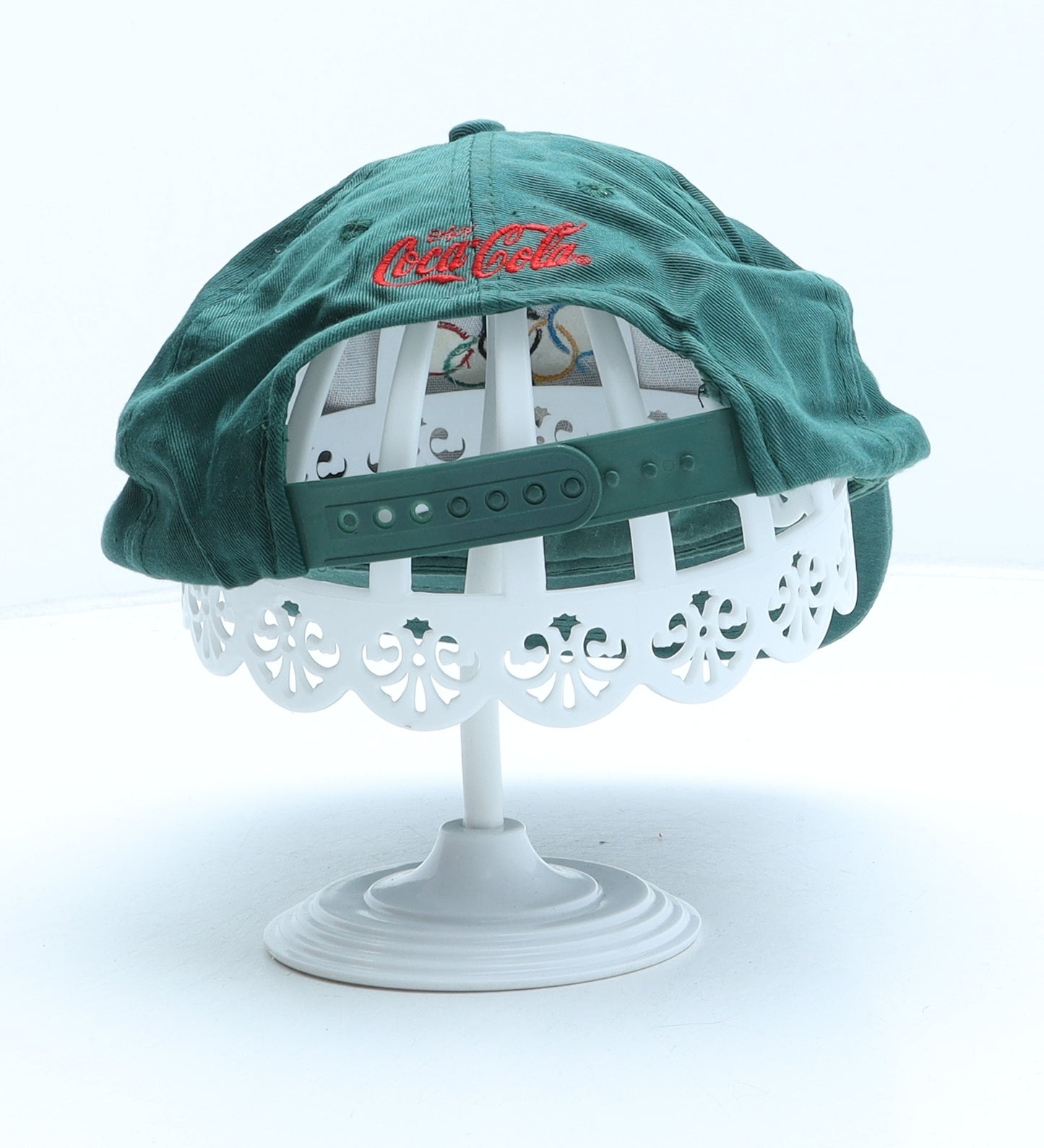 HighMountain Mens Green Cotton Baseball Cap One Size - Coca Cola, Olympics