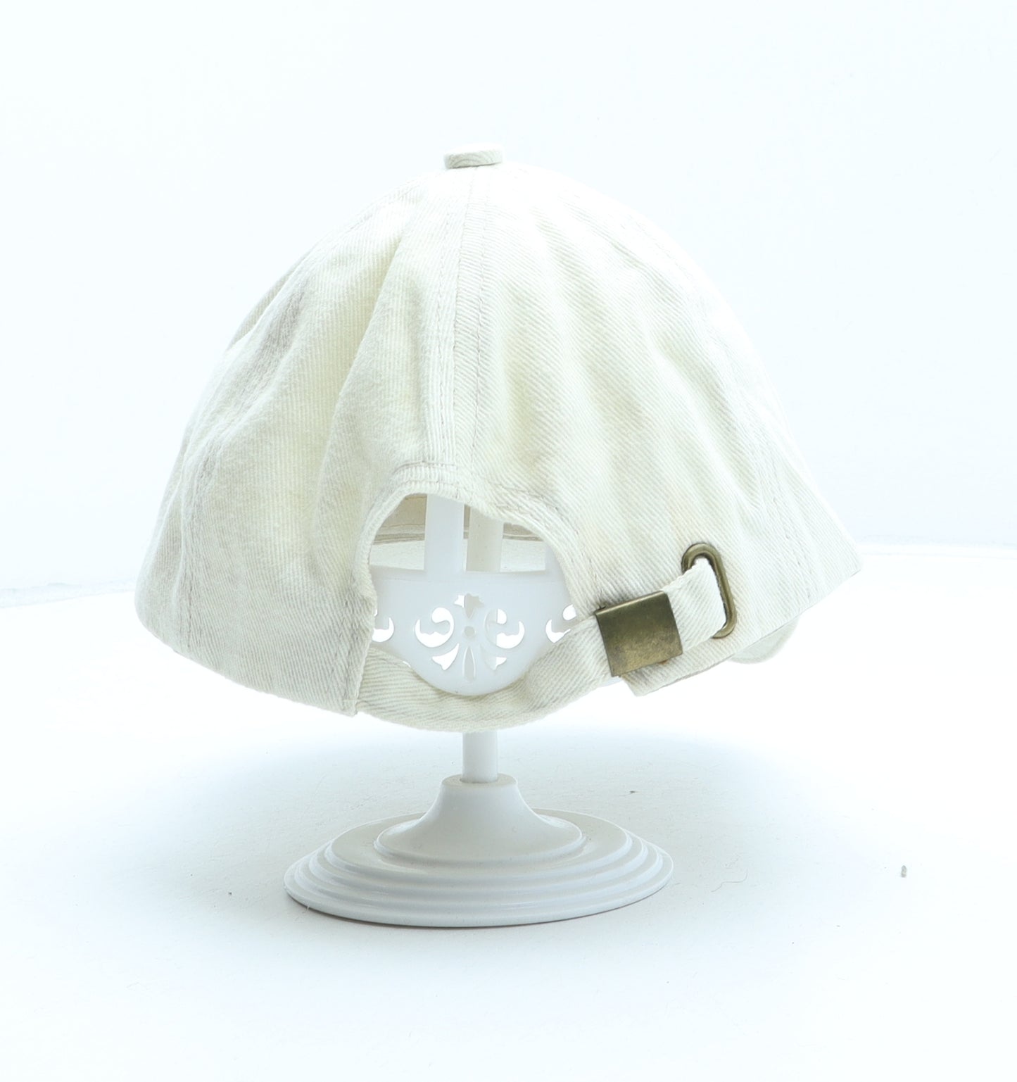 Ediko Mens Beige Cotton Baseball Cap One Size