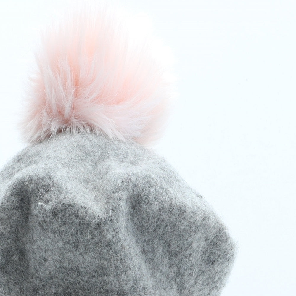 Primark Girls Grey Wool Beret Size S