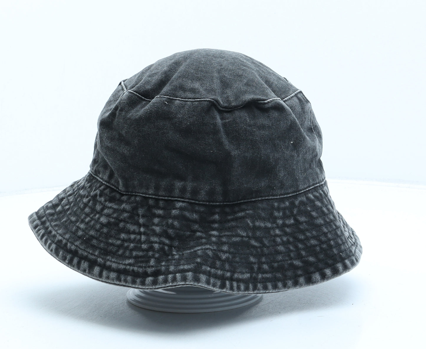 Pri,ark Womens Grey Cotton Bucket Hat One Size