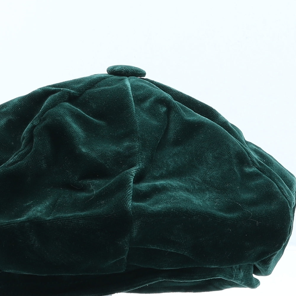 Kangol Womens Green Cotton Beret One Size