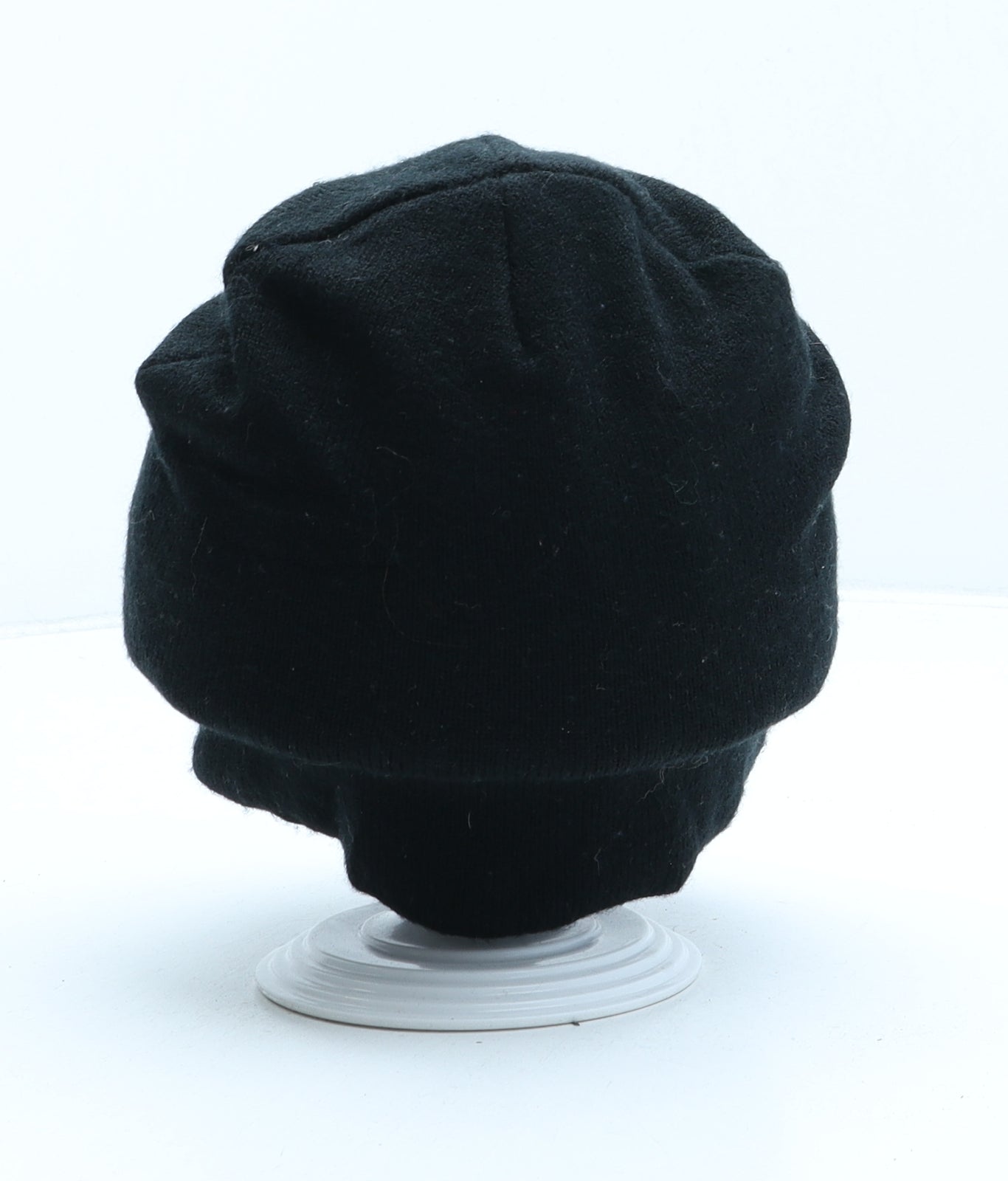 NEXT Boys Black Acrylic Beanie One Size - Skull