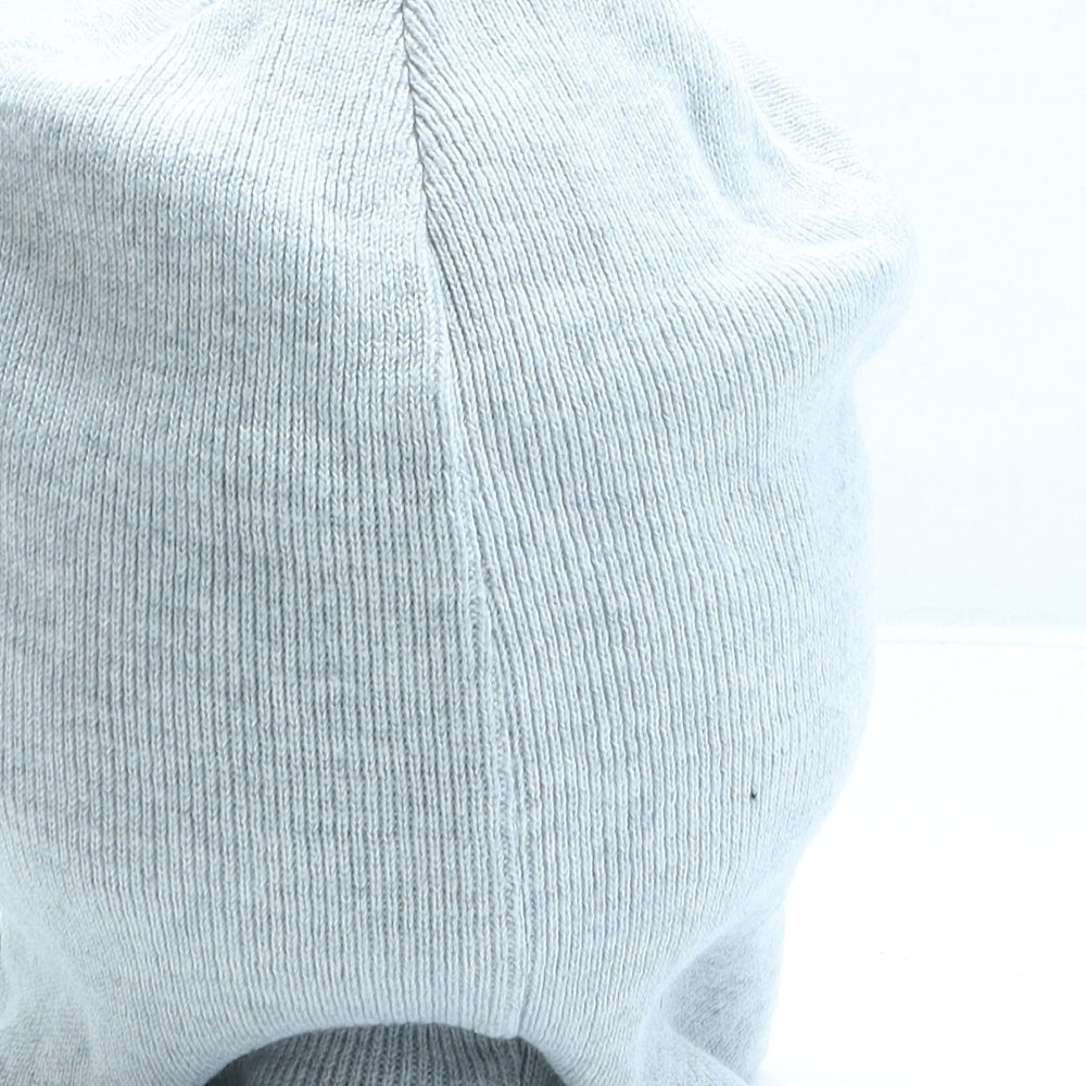 River Island Mens Grey Acrylic Beanie One Size