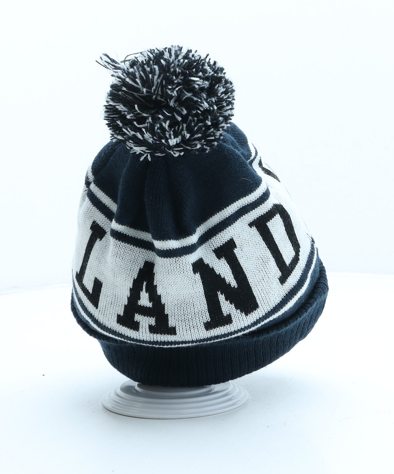 Devoted Mens Blue Acrylic Beanie One Size - Scotland