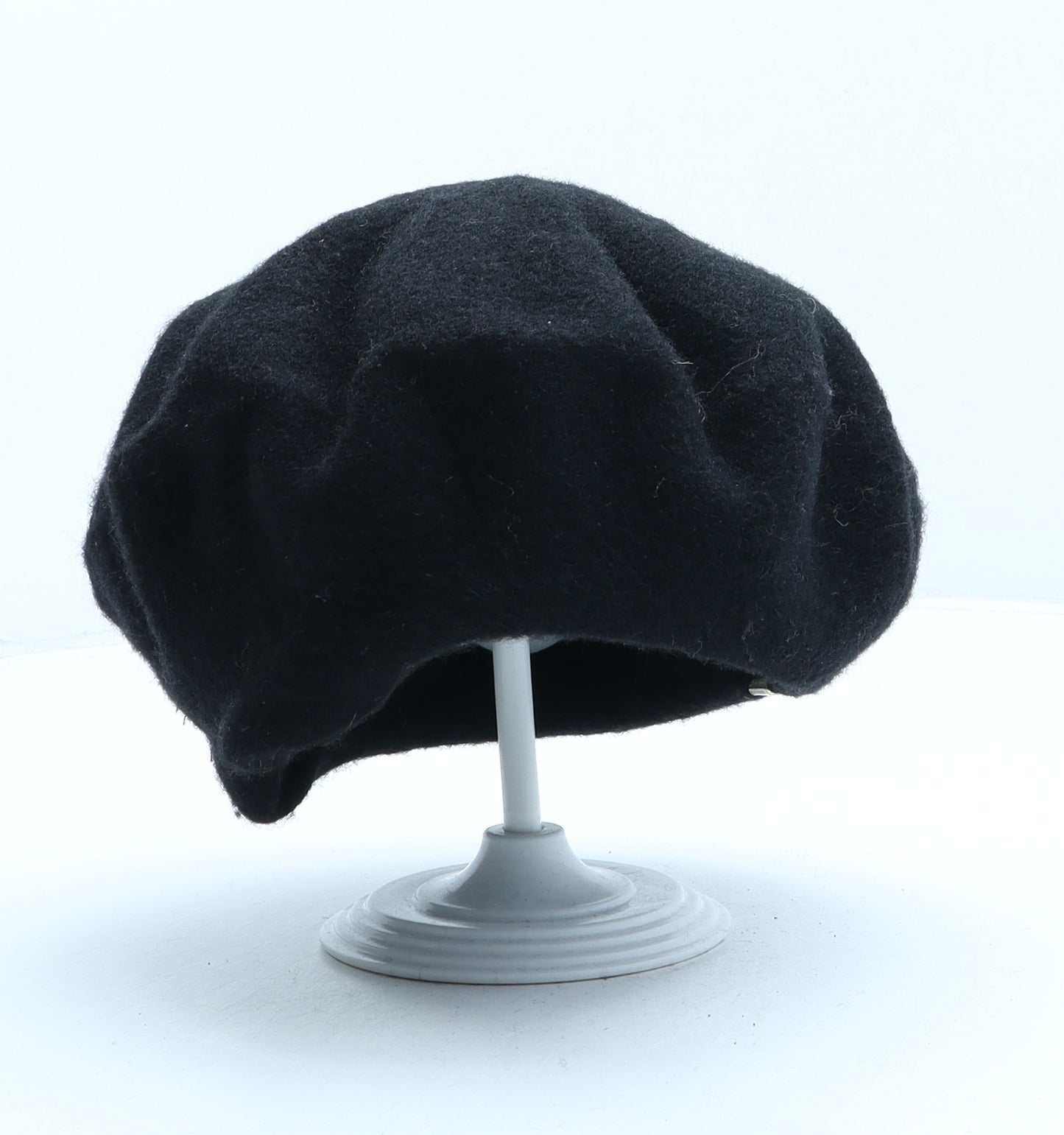 River Island Womens Black Wool Beret One Size