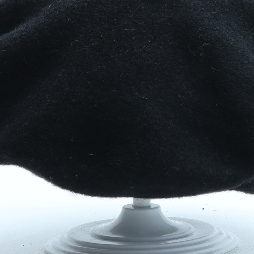 River Island Womens Black Wool Beret One Size