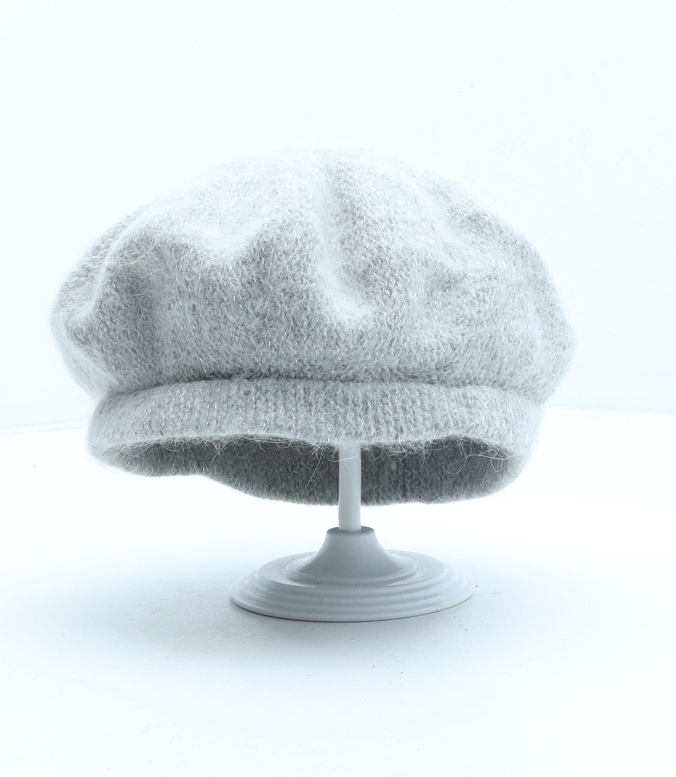New Look Womens Grey Polyester Beret One Size