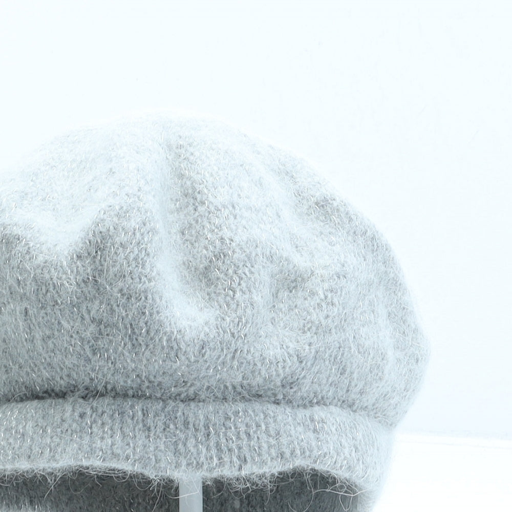 New Look Womens Grey Polyester Beret One Size