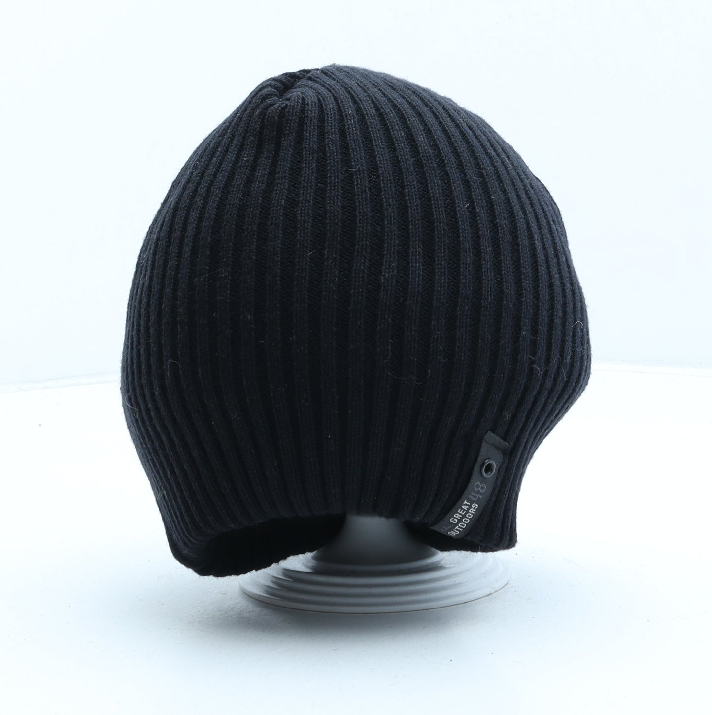 H&M Boys Black Cotton Beanie One Size