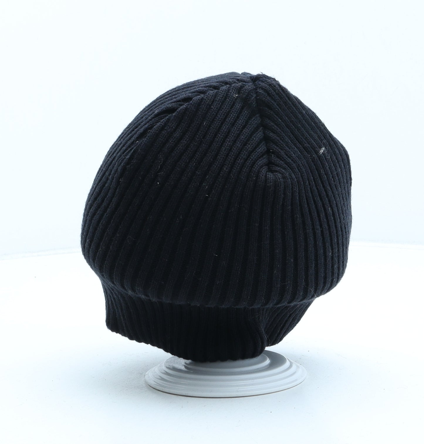 H&M Boys Black Cotton Beanie One Size