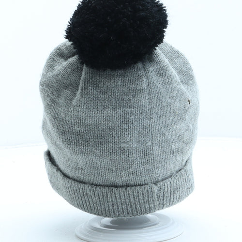Star Wars Boys Grey Acrylic Bobble Hat One Size