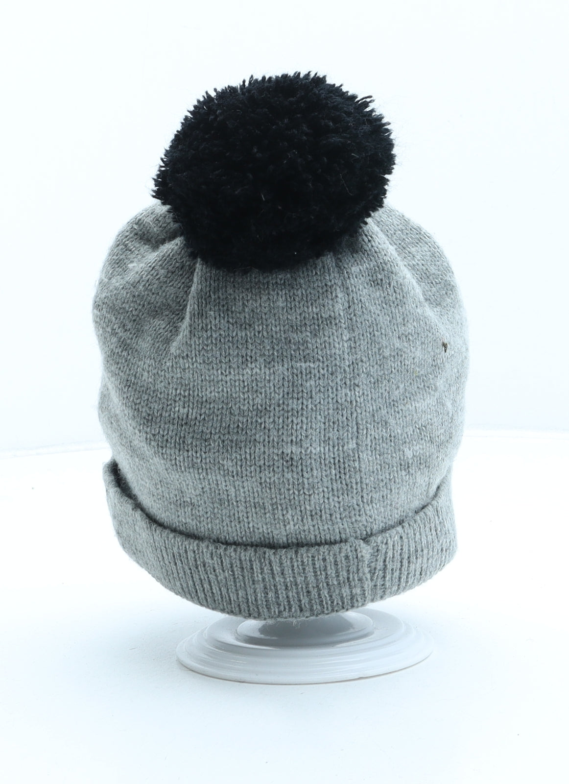 Star Wars Boys Grey Acrylic Bobble Hat One Size