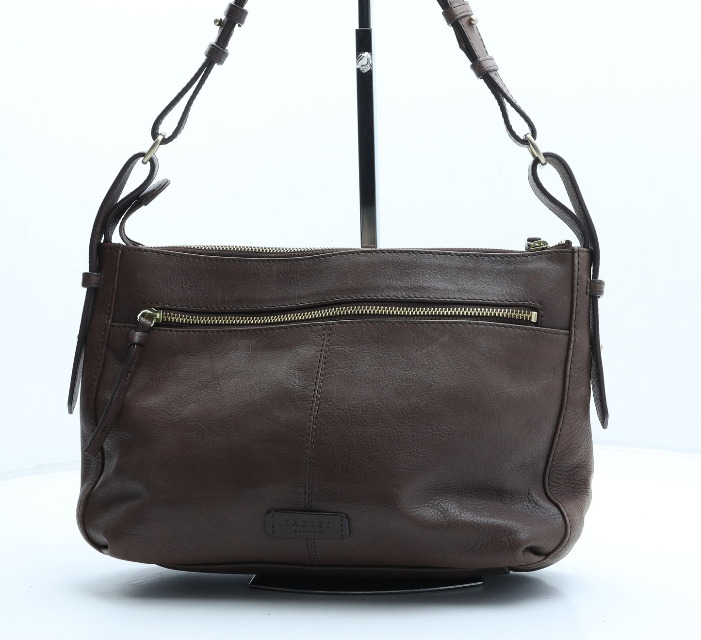Radley Womens Brown Leather Crossbody Size Medium