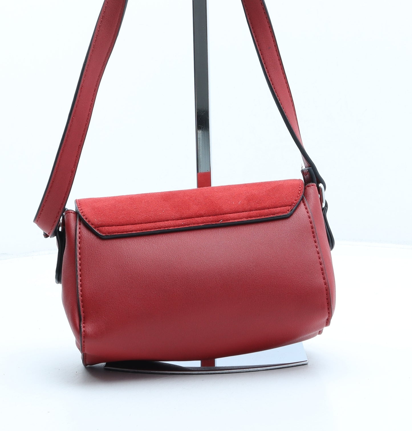 New Look Womens Red Polyurethane Crossbody Size Mini
