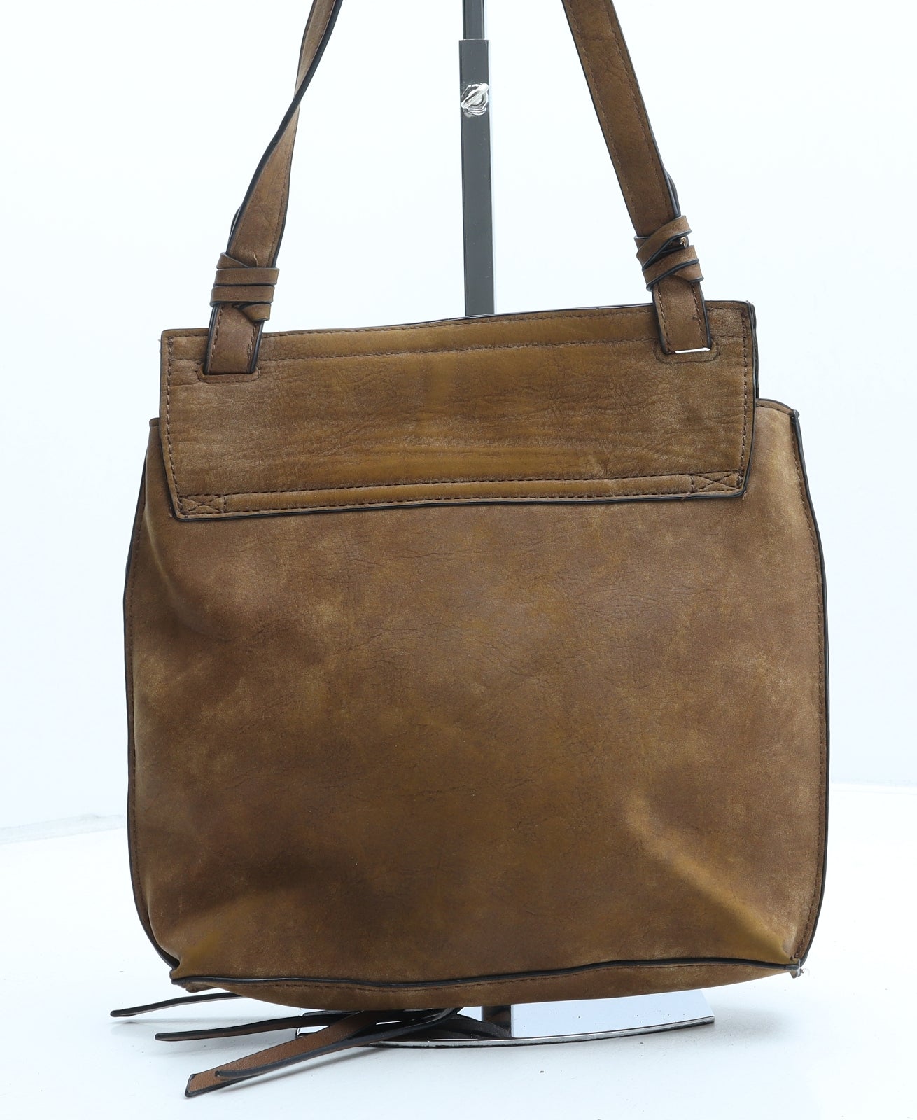 NEXT Womens Brown Polyurethane Crossbody Size Small