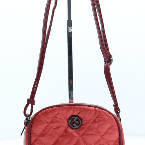 Marina Galanti Womens Red Polyester Crossbody Size Small
