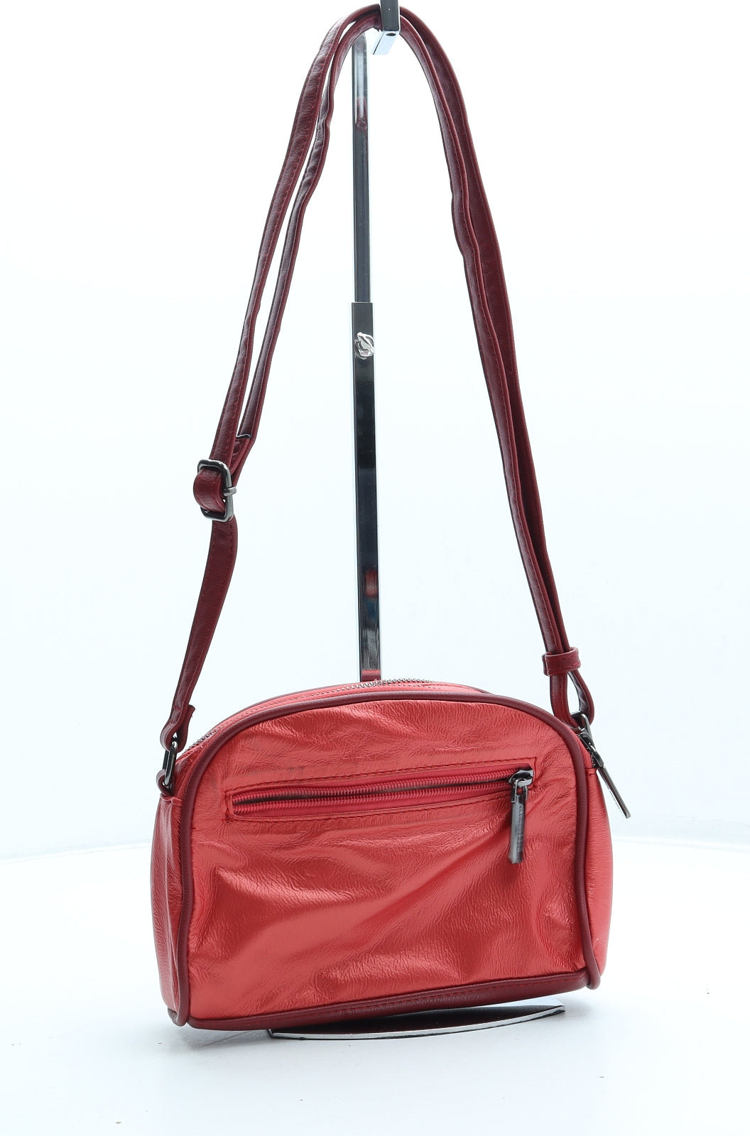 Marina Galanti Womens Red Polyester Crossbody Size Small