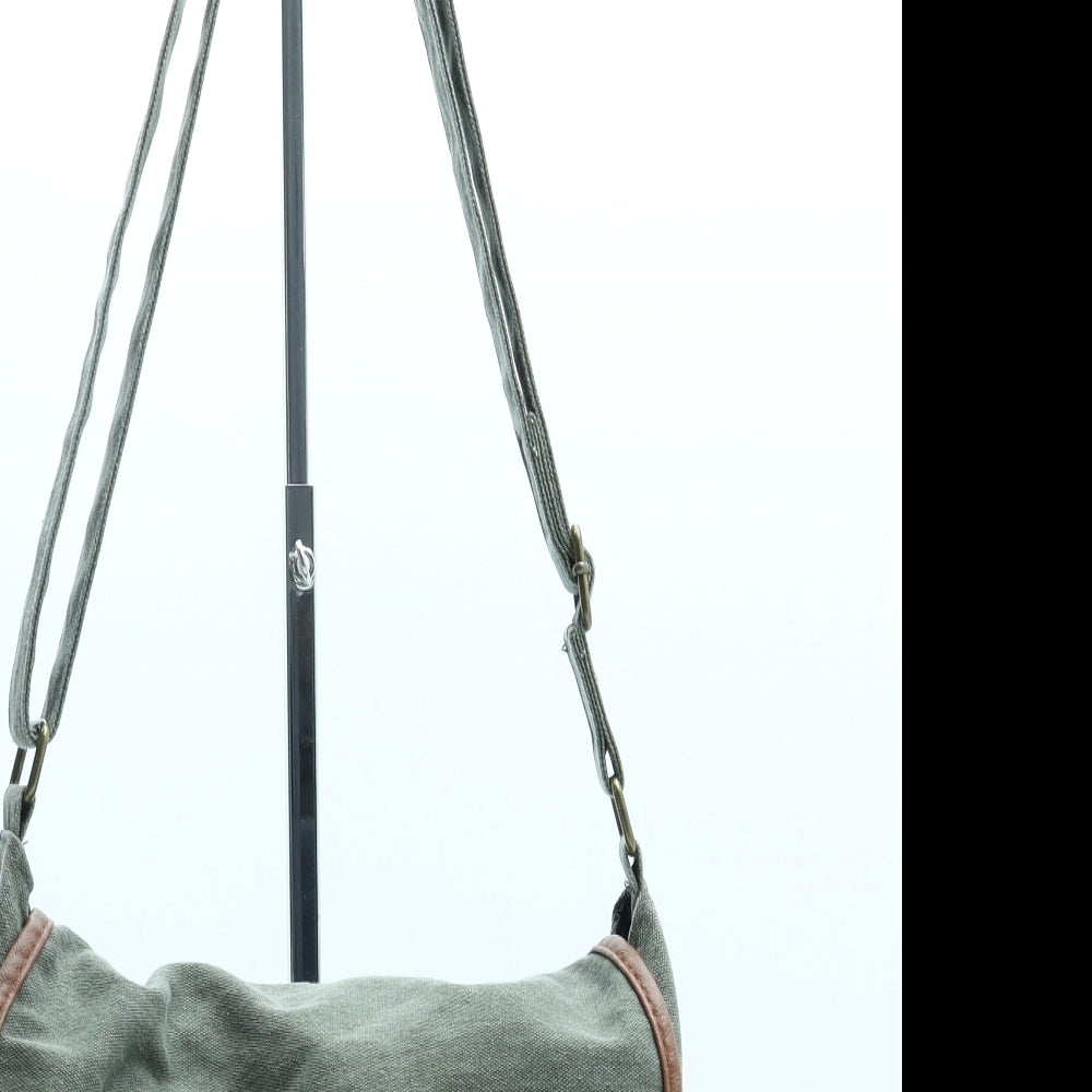 Matalan Womens Green Cotton Crossbody Size Medium