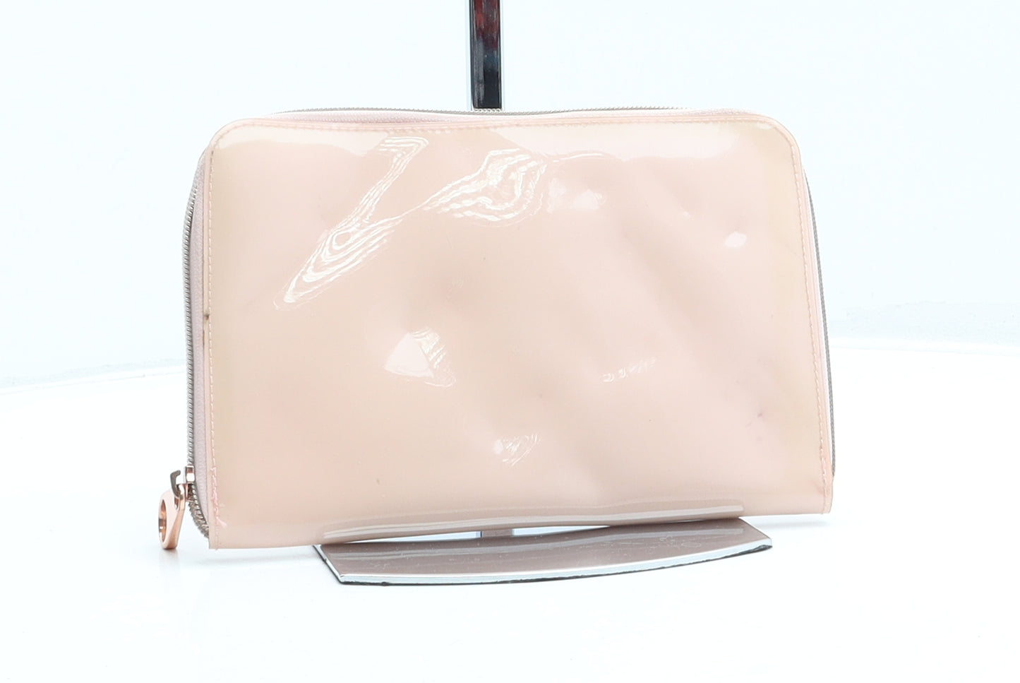 Ted Baker Womens Pink PVC Clutch Size Small