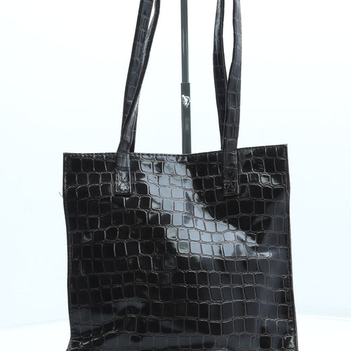 Stead Simpson Womens Brown Animal Print Polyurethane Shoulder Bag Size Medium - Snake Skin