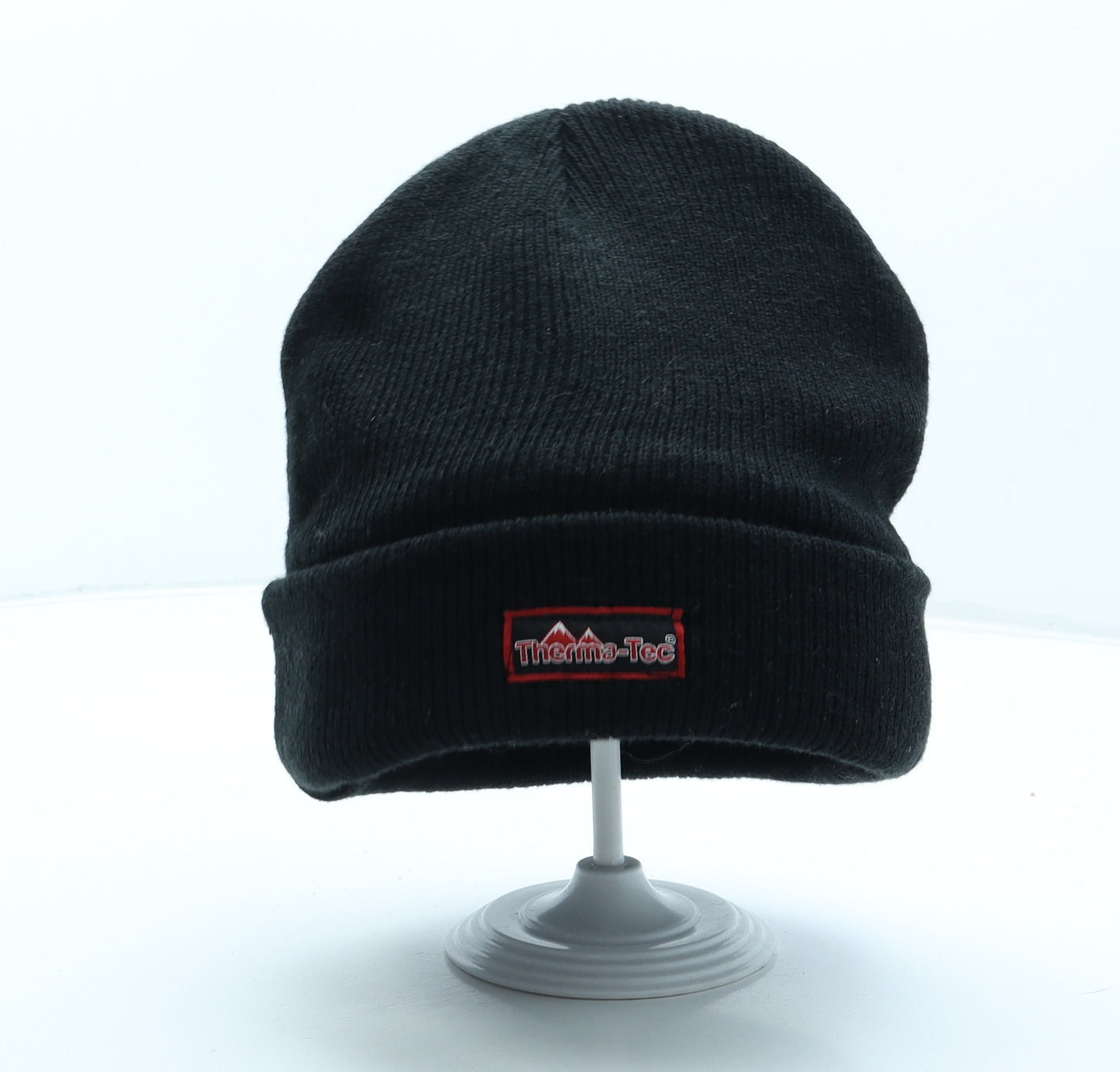 Therma-Tec Mens Black Acetate Beanie One Size