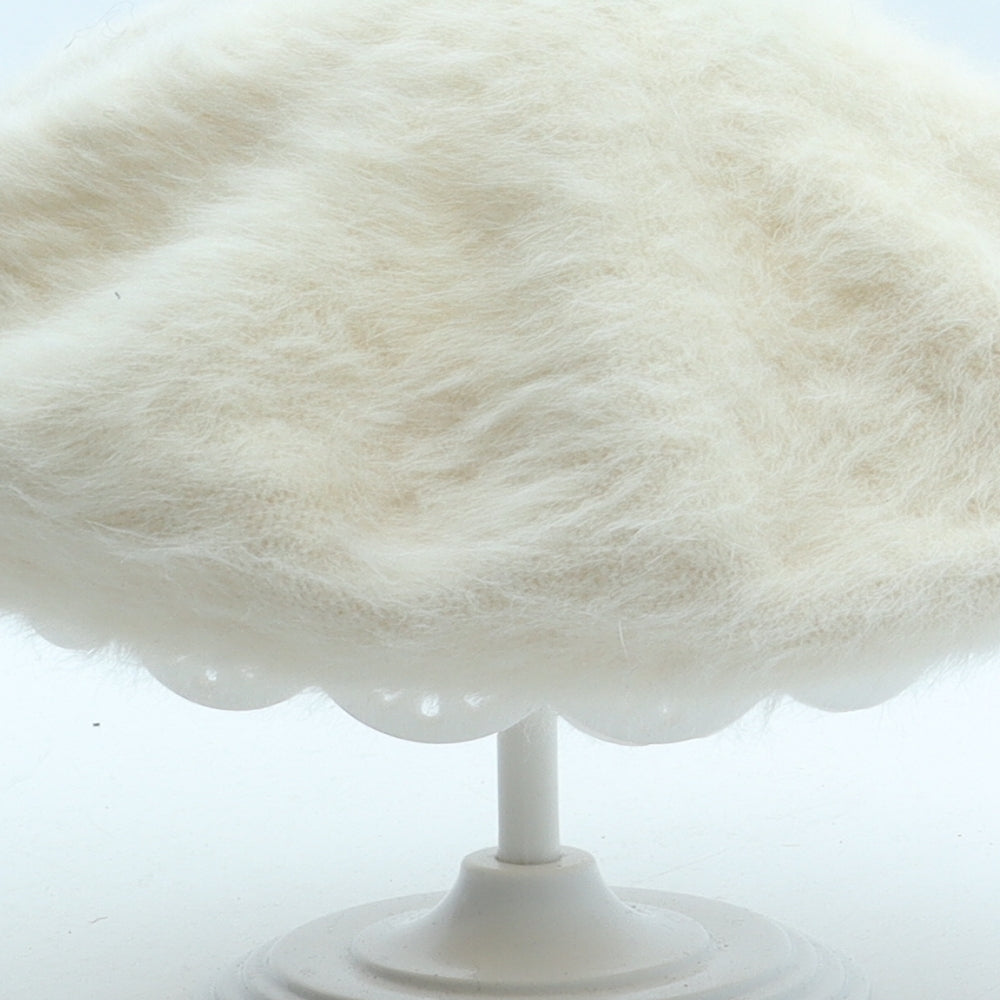 Kangol Womens Ivory Angora Beret One Size