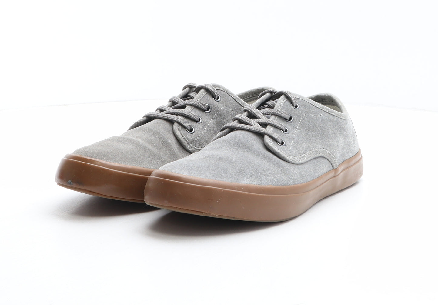 Fred Perry Womens Grey Suede Trainer UK 8 42