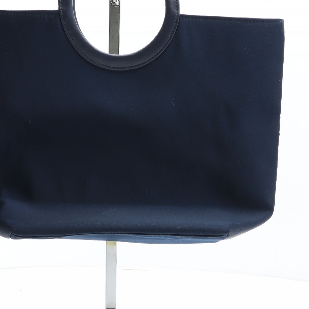 Boots Womens Navy Floral PVC Top Handle Bag Size Medium