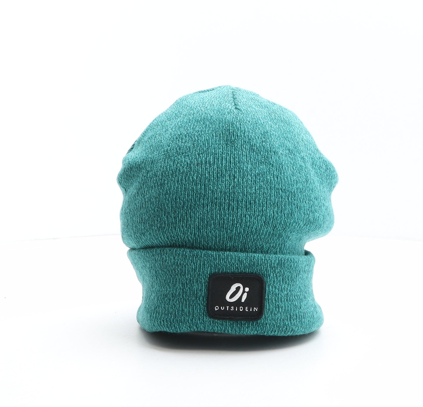 Outsidein Womens Green Acrylic Beanie One Size