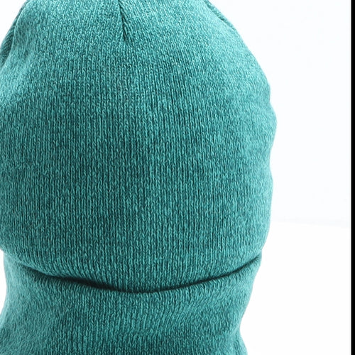 Outsidein Womens Green Acrylic Beanie One Size