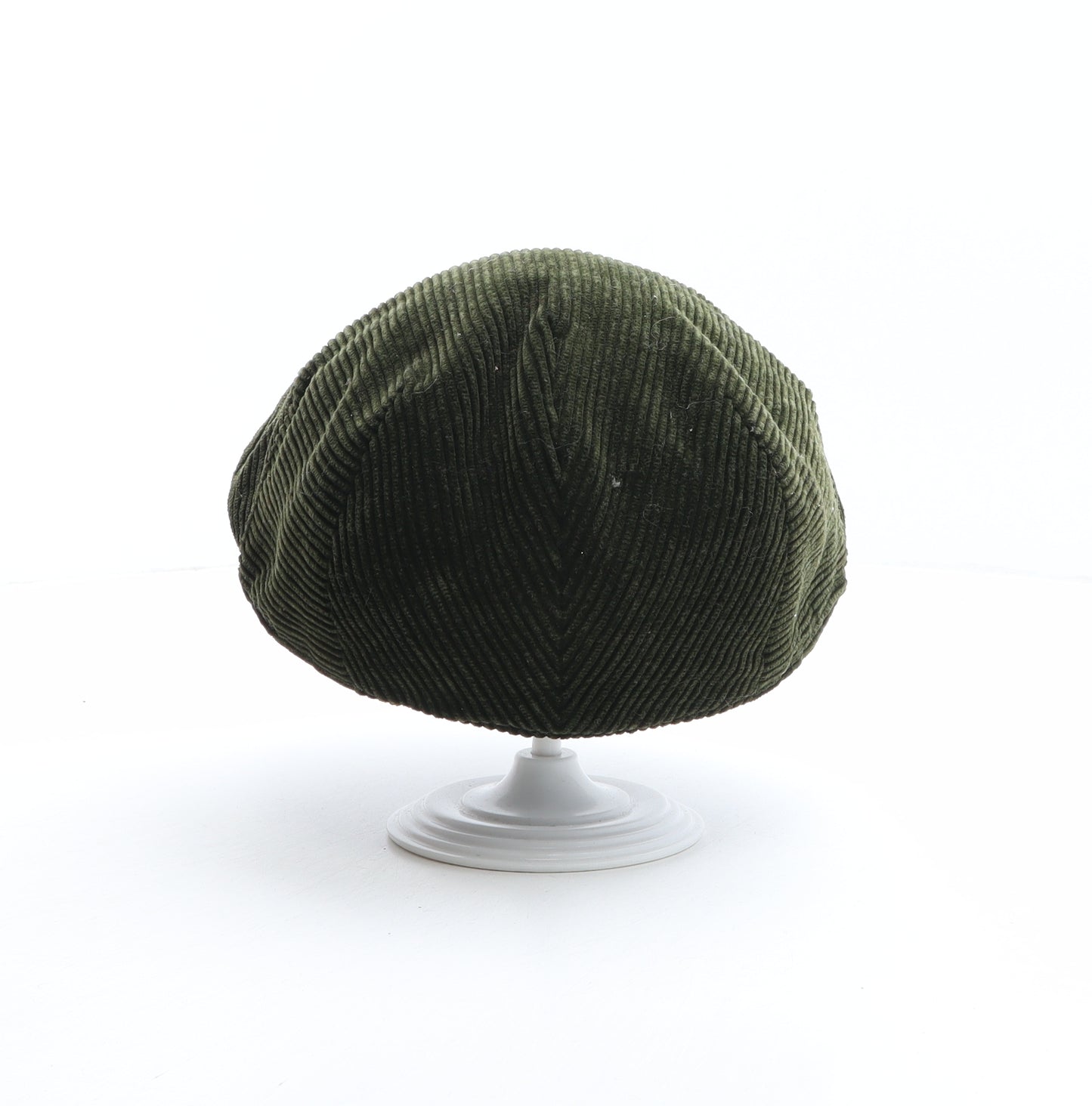 EWM Mens Green Cotton Flat Cap Size M