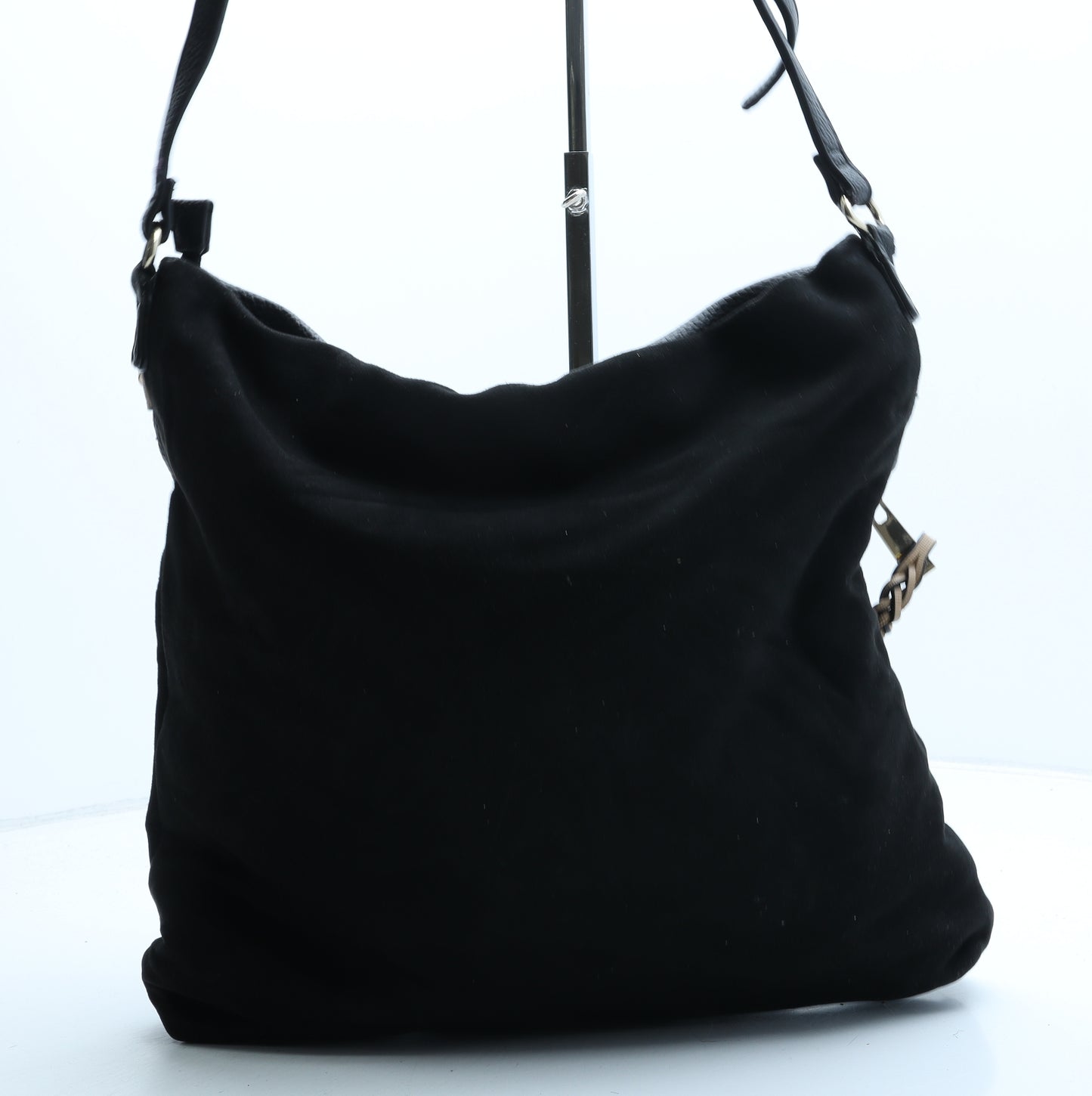 River Island Womens Black Polyurethane Crossbody Size Medium