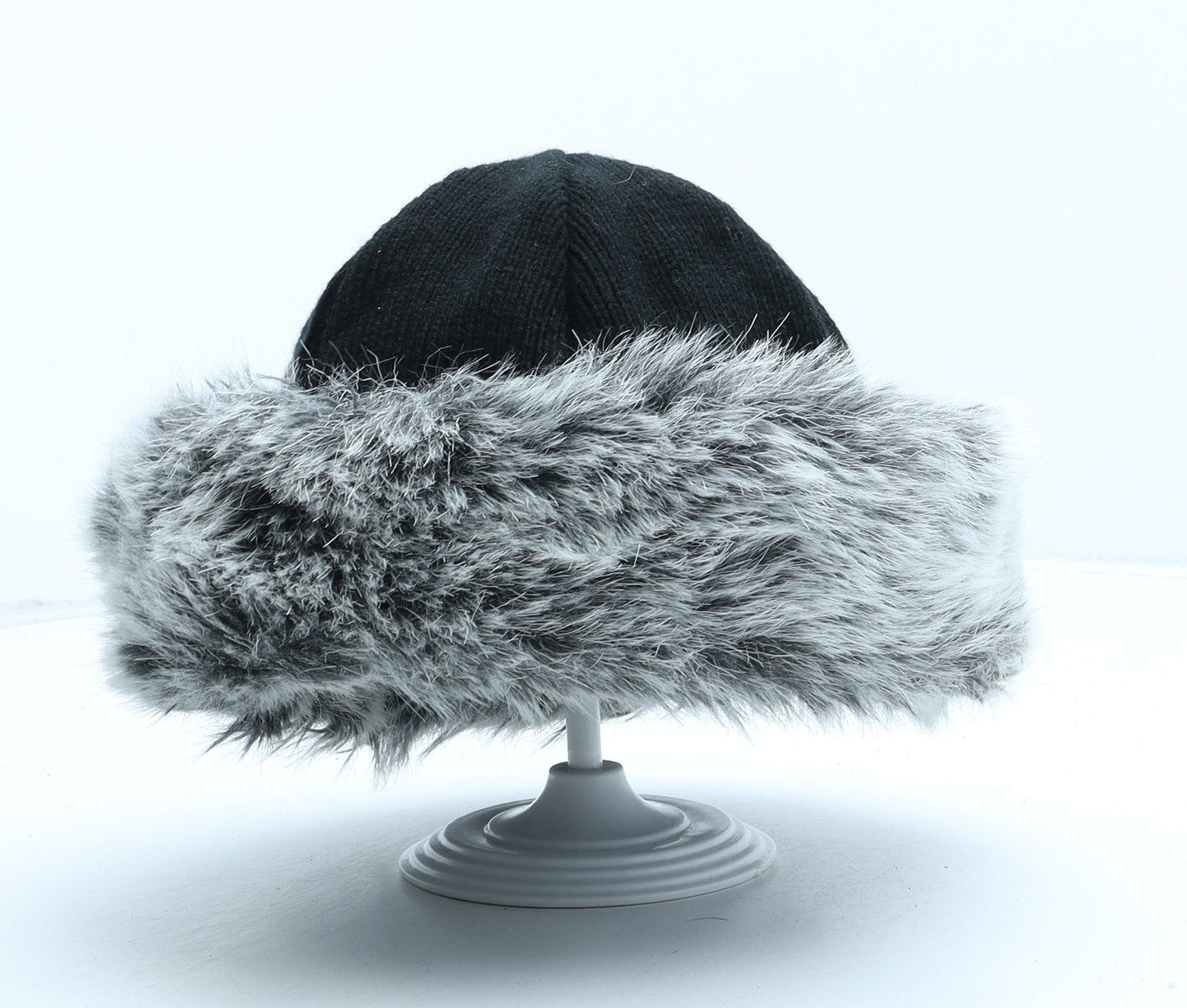 Dennis Basso Womens Grey Modacrylic Cloche One Size