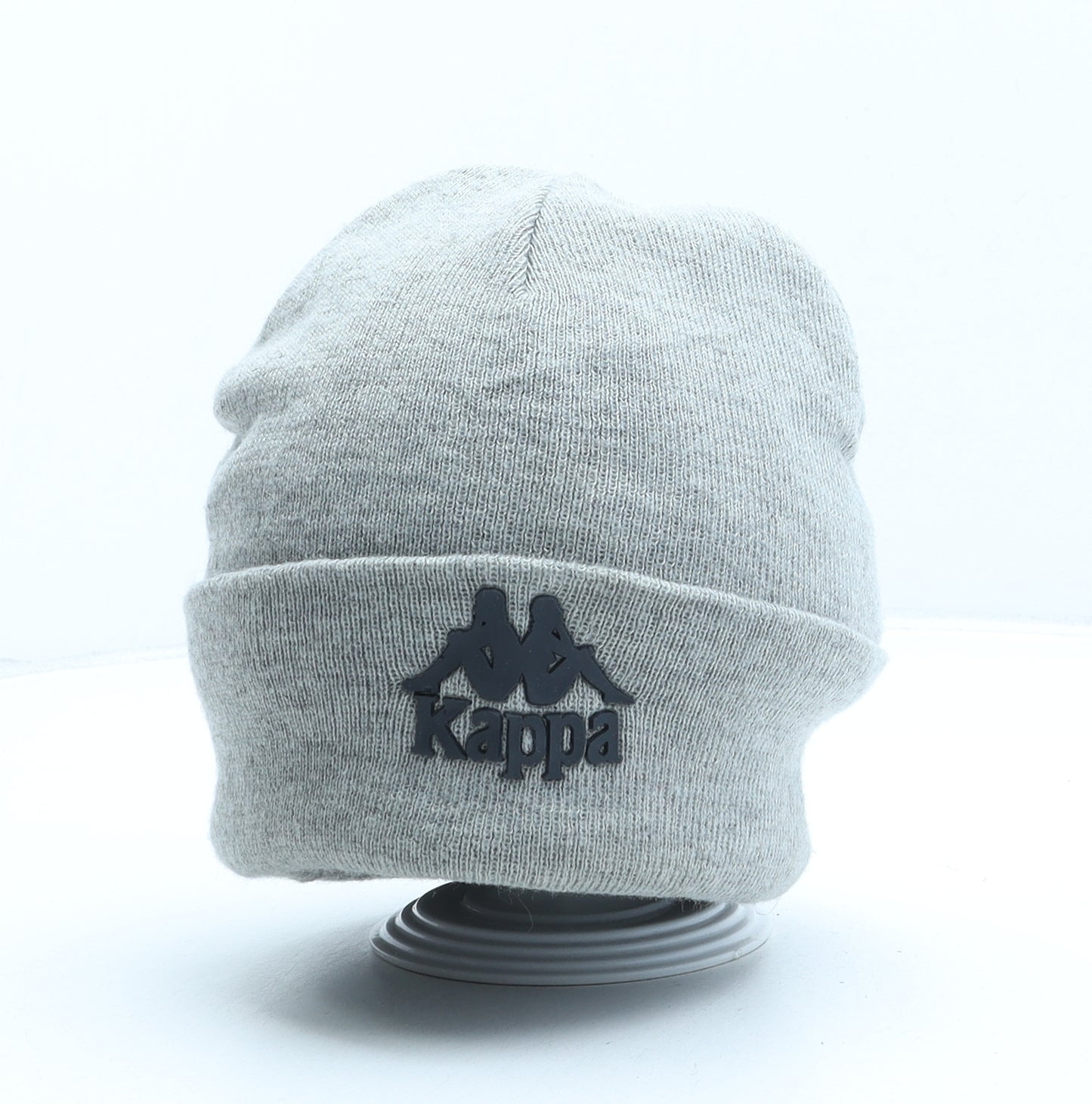 Kappa Mens Grey Acrylic Beanie One Size
