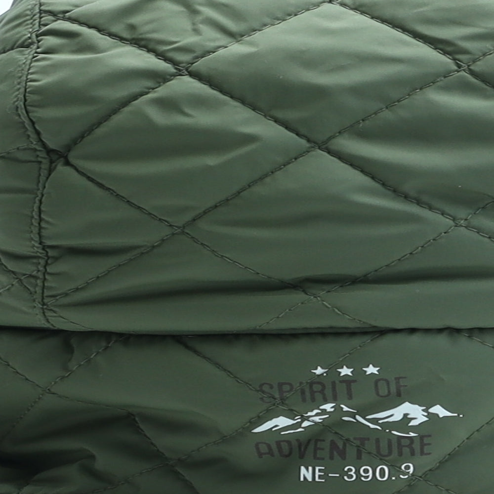 Next Boys Green Nylon Trapper Hat One Size