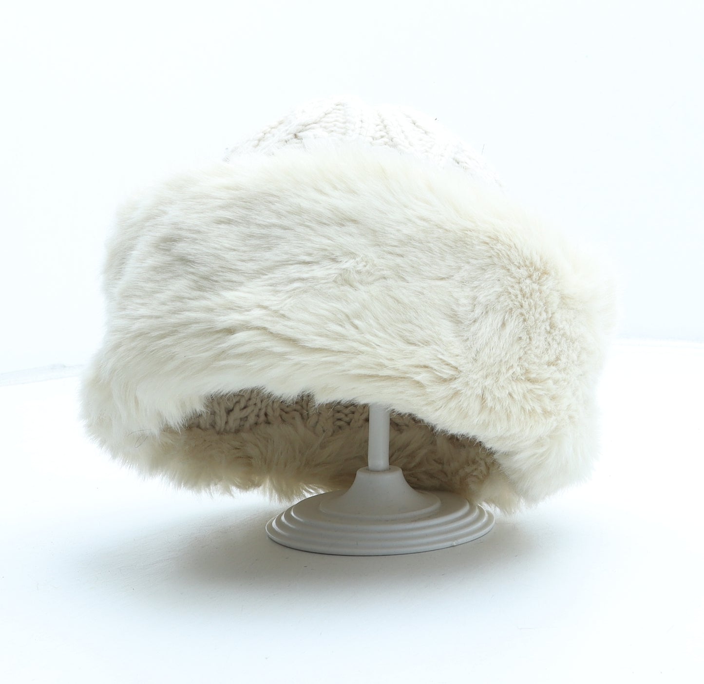 Marks and Spencer Womens Beige Acrylic Cloche One Size