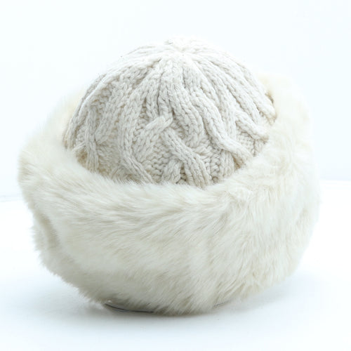 Marks and Spencer Womens Beige Acrylic Cloche One Size