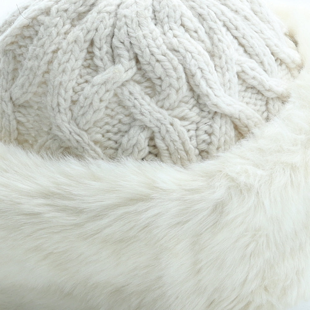 Marks and Spencer Womens Beige Acrylic Cloche One Size
