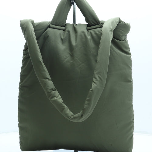 MNG Womens Green Polyester Tote Size Medium