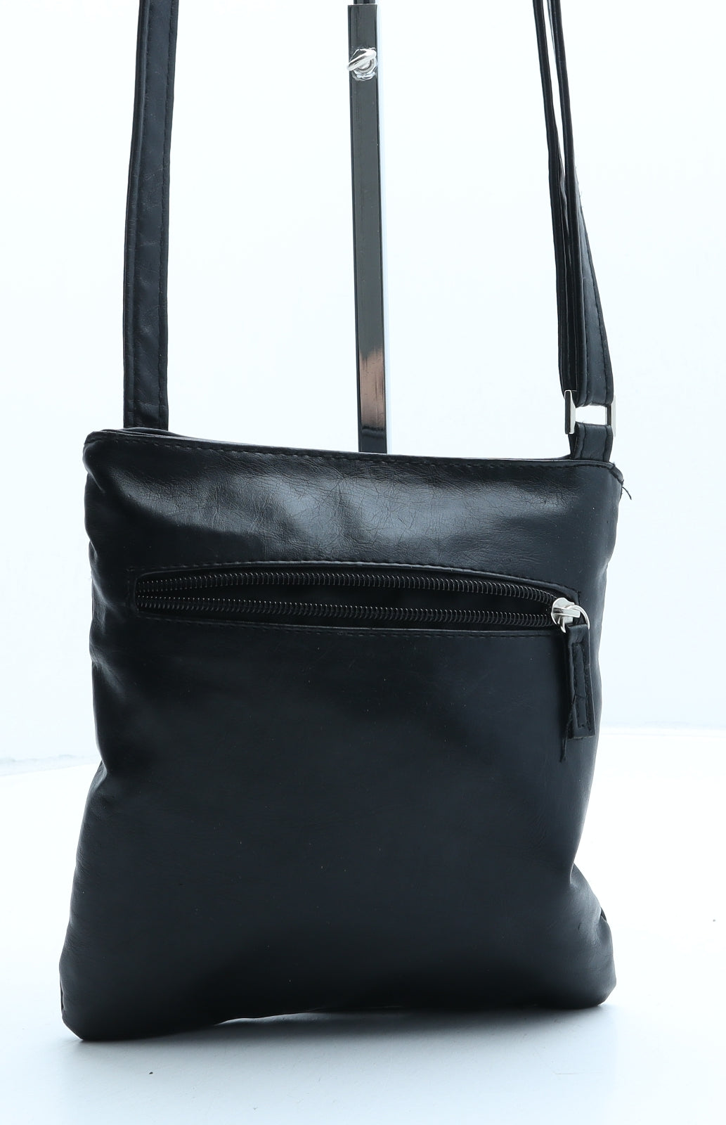 Austin Womens Black Polyester Crossbody Size Small
