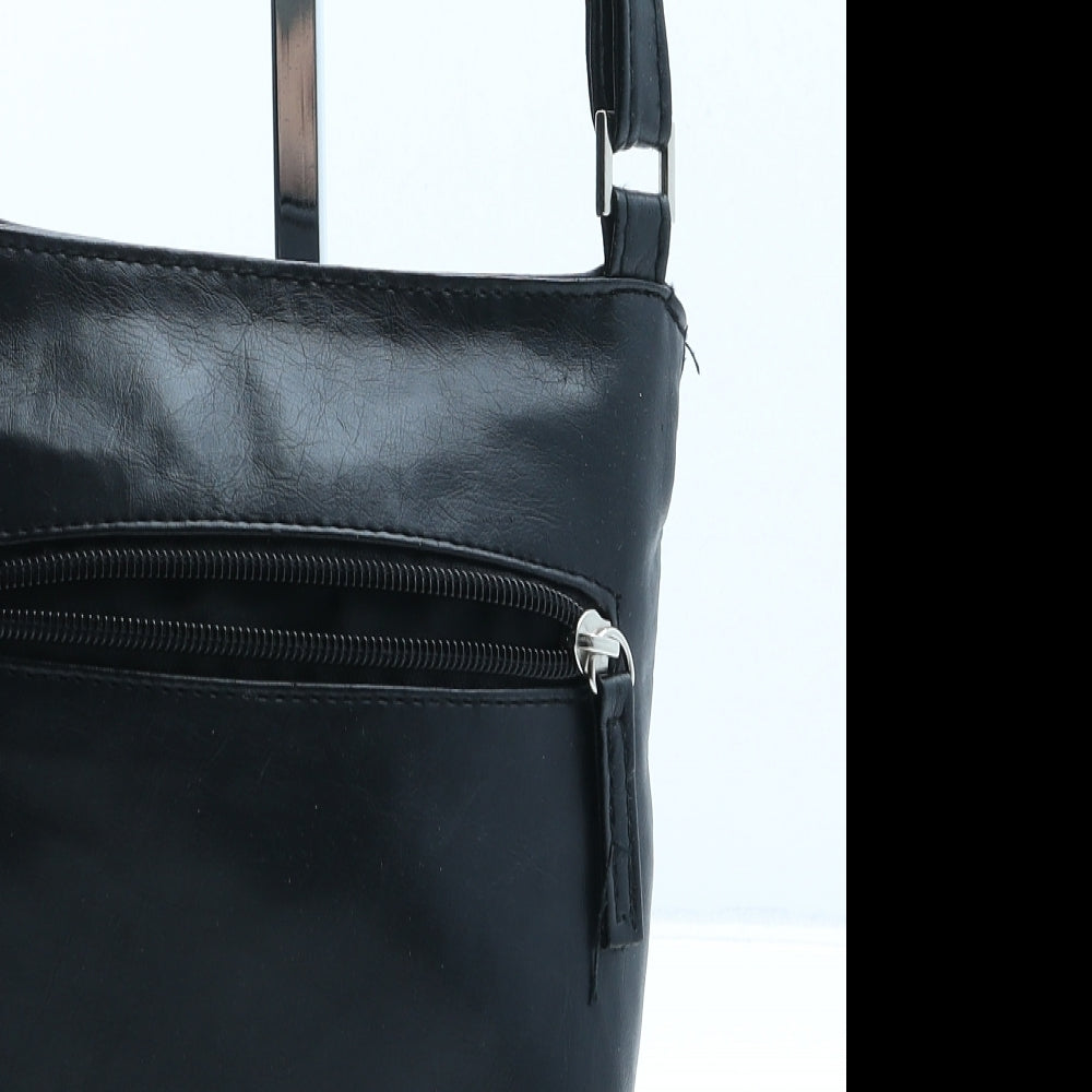 Austin Womens Black Polyester Crossbody Size Small