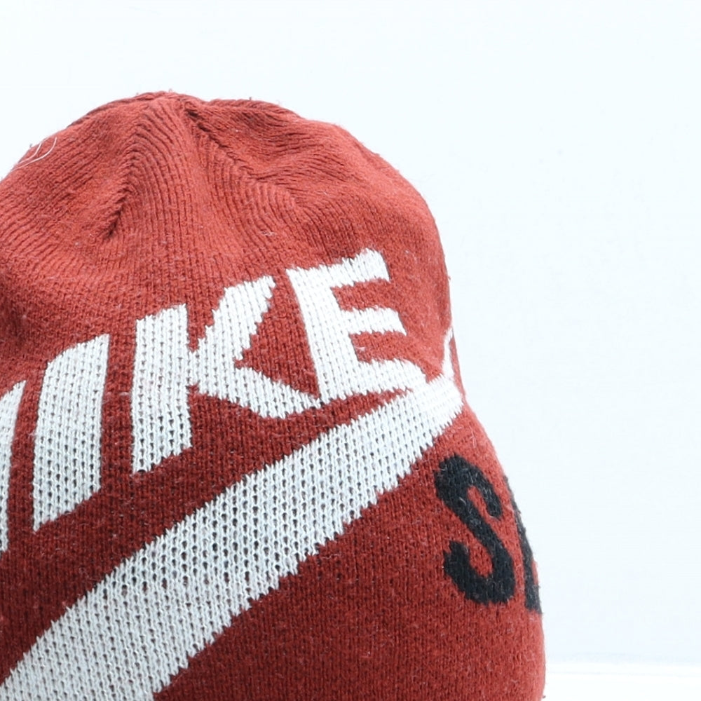 Nike Sb Boys Brown Acrylic Beanie One Size